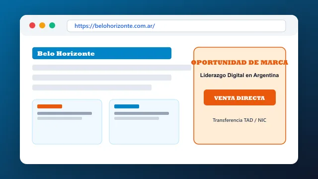 Modelo de aplicación comercial y proyectos digitales para belohorizonte.com.ar