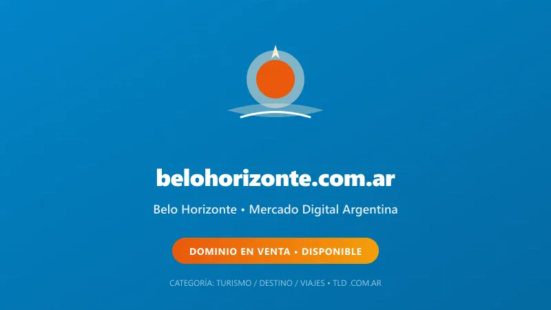 Identidad gráfica y activo digital para Belo Horizonte en Argentina
